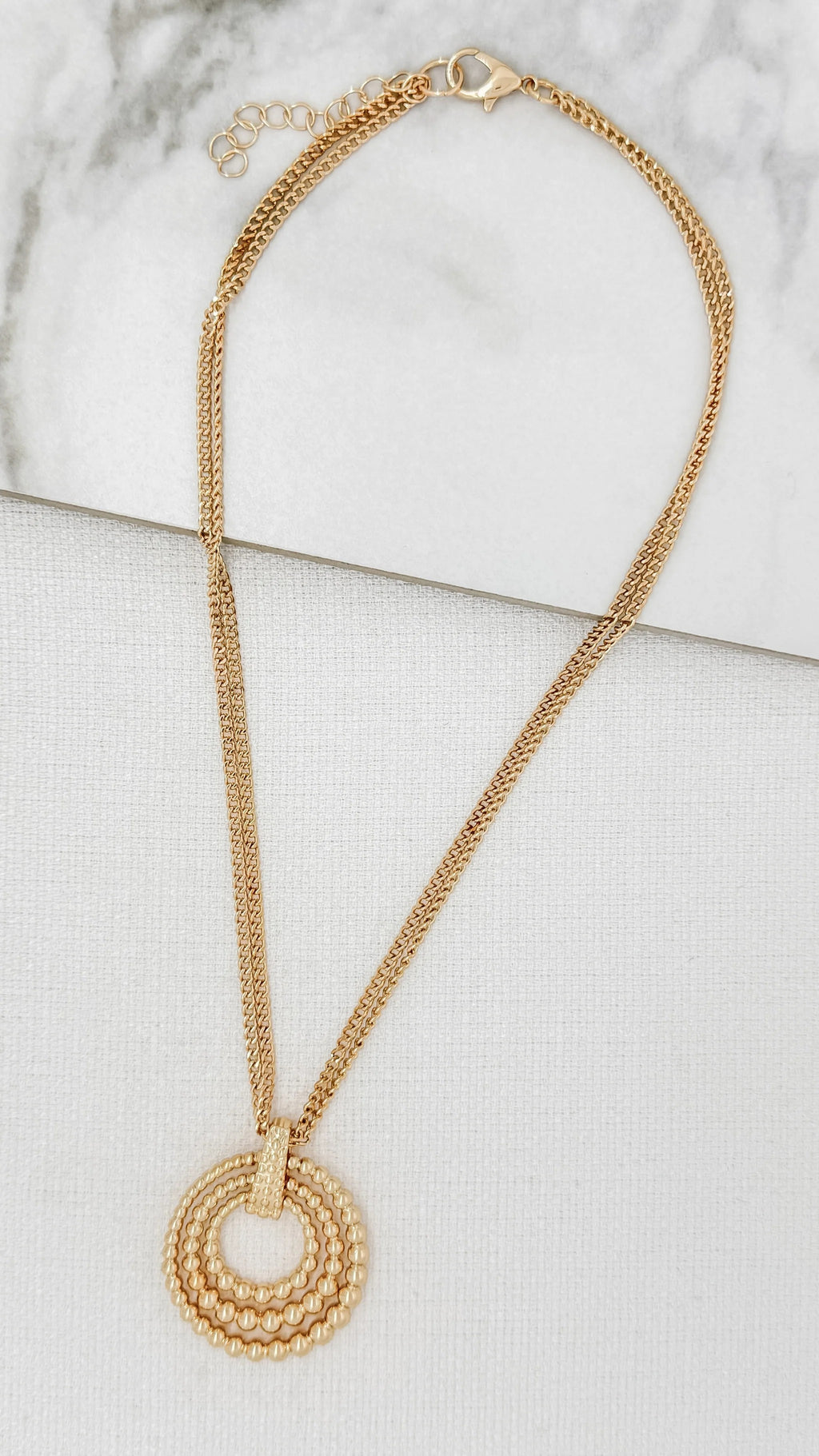 Envy Double Chain Necklace