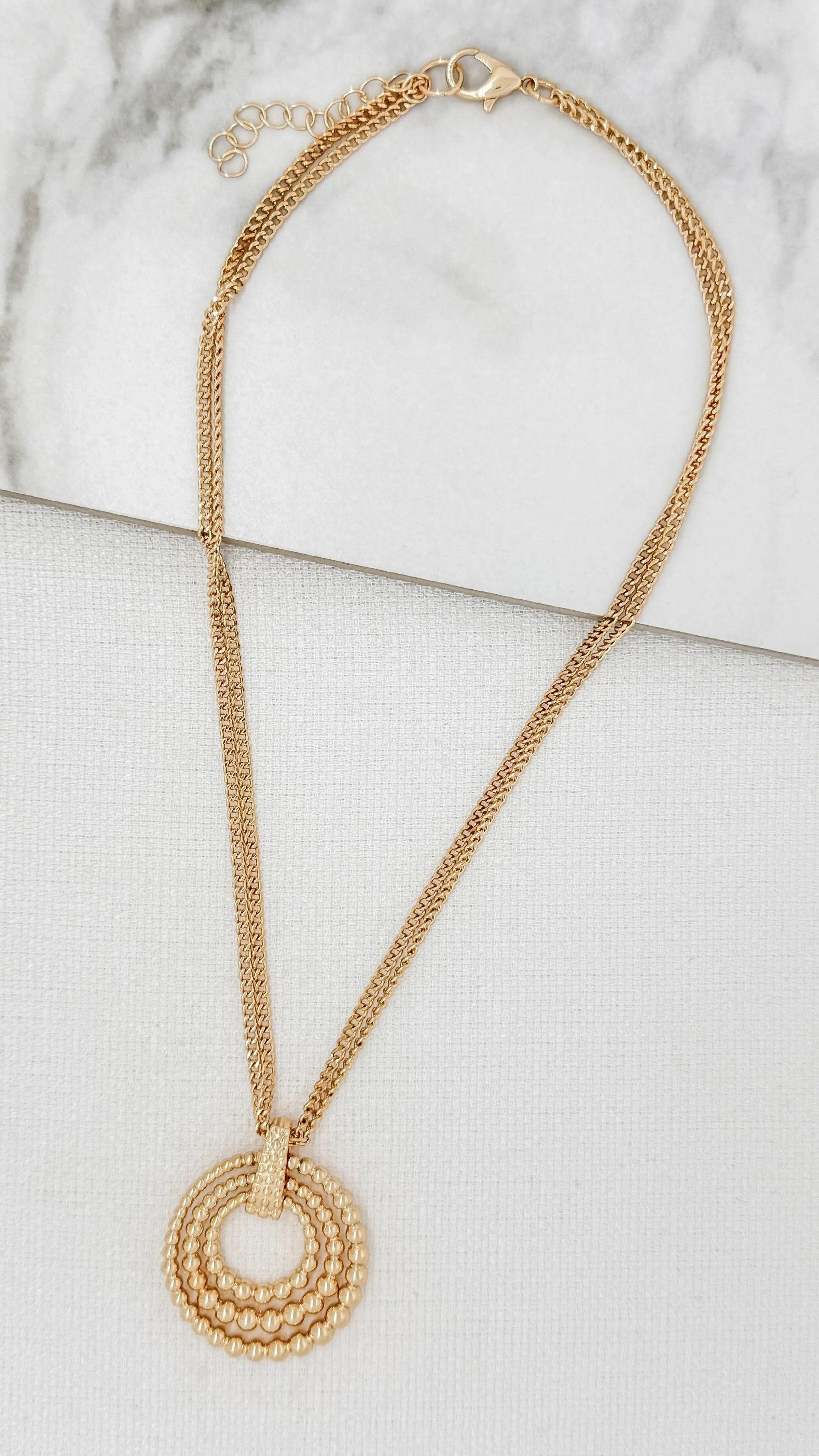 Envy Double Chain Necklace